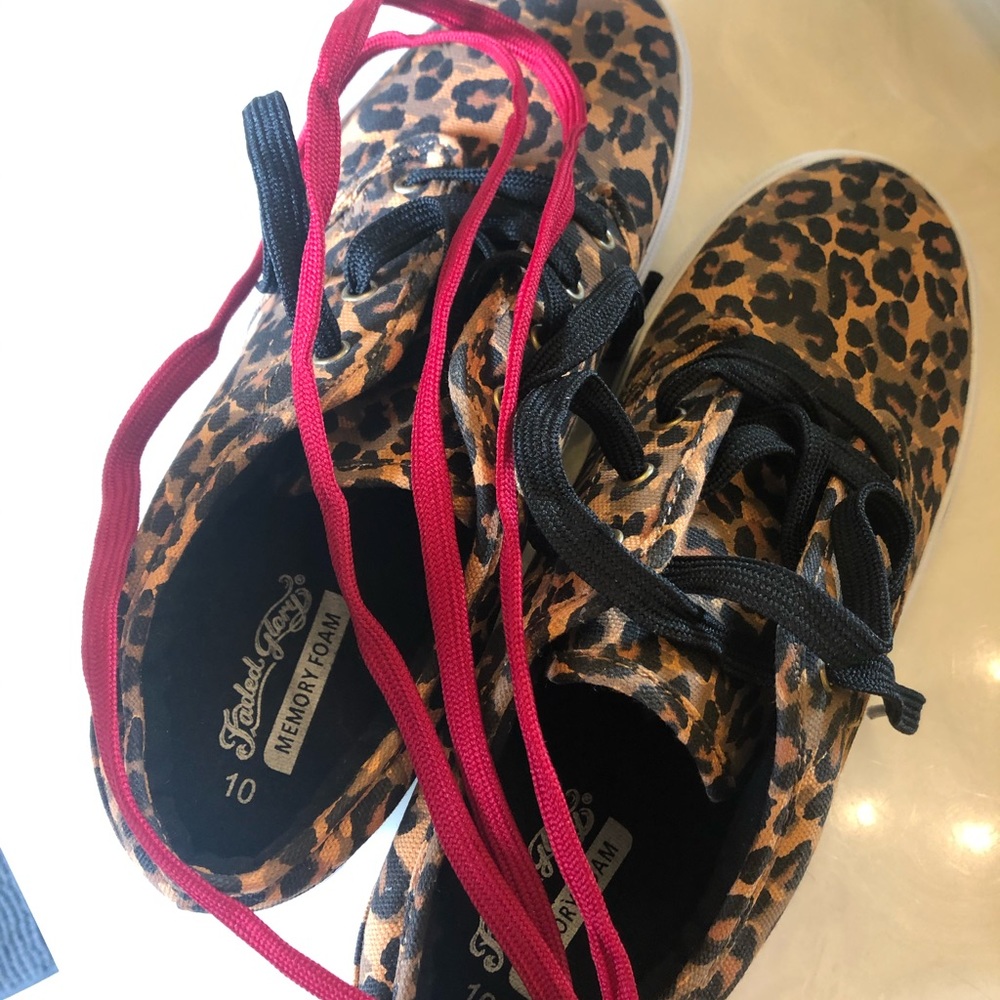 Leopard sneakers